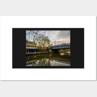 Foundry Bridge over the River Wensum, Norwich Posters and Art